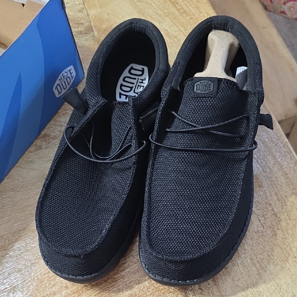 Hey Dude Black Men's Loafers